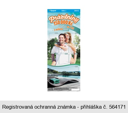 Tipsport Prázdniny 150 000 Kč měsíčně na 5 let a 3 miliony hned Edice 2