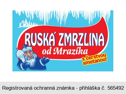 RUSKÁ ZMRZLINA od Mrazíka s čerstvou smetanou!
