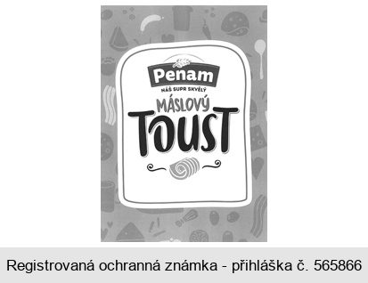 Penam NÁŠ SUPR SKVĚLÝ MÁSLOVÝ TOUST