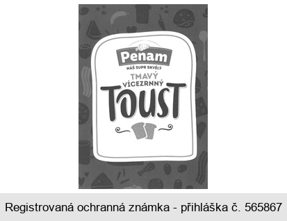 Penam NÁŠ SUPR SKVĚLÝ TMAVÝ VÍCEZRNNÝ TOUST