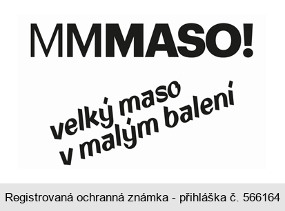 MMMASO! velký maso v malým balení