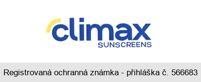 climax SUNSCREENS