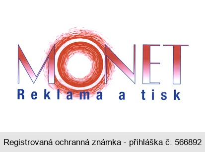 MONET Reklama a tisk