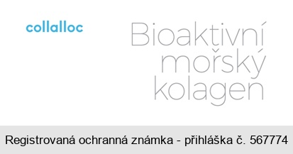 collalloc Bioaktivní mořský kolagen