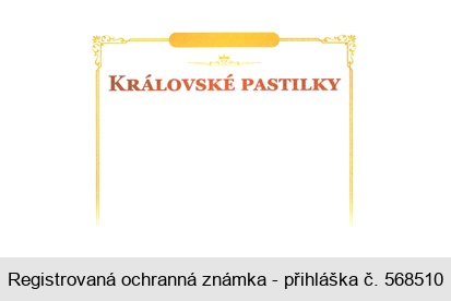 KRÁLOVSKÉ PASTILKY