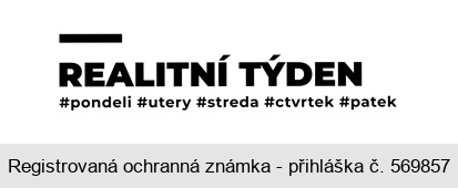 REALITNÍ TÝDEN  #pondeli #utery #streda #ctvrtek #patek