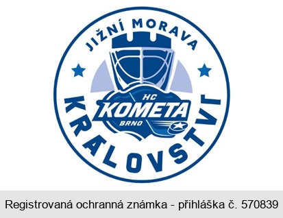 JIŽNÍ MORAVA HC KOMETA BRNO KRÁLOVSTVÍ