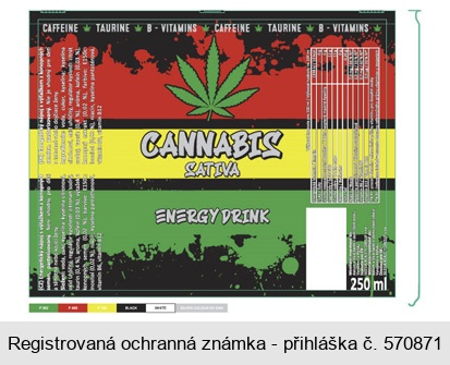 CANNABIS SATIVA ENERGY DRINK