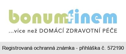 bonumfinem ...více než DOMÁCÍ ZDRAVOTNÍ PÉČE