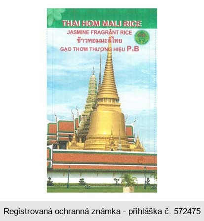 THAI HOM MALI RICE JASMINE FRAGRANT RICE