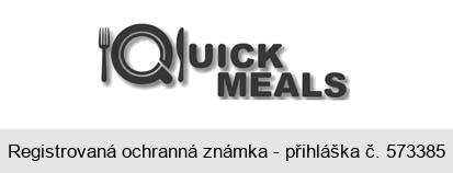 QUICK MEALS