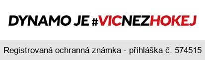 DYNAMO JE #VICNEZHOKEJ