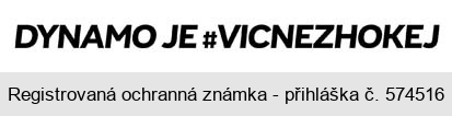 DYNAMO JE #VICNEZHOKEJ