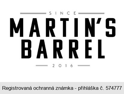 MARTIN´S BARREL SINCE 2016