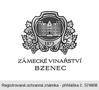 1873 ZÁMECKÉ VINAŘSTVÍ BZENEC