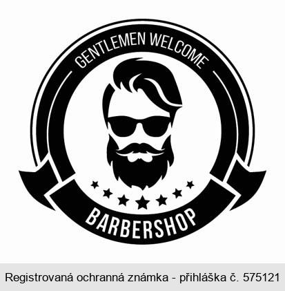 GENTLEMEN WELCOME BARBERSHOP