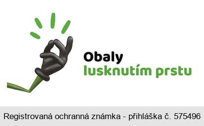 Obaly lusknutím prstu