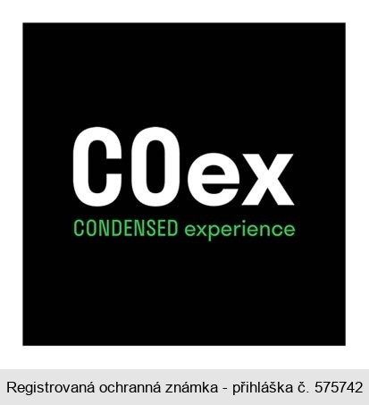 COex CONDENSED experience