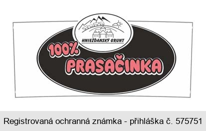 HNIEŽĎANSKÝ GRUNT 100% PRASAČINKA