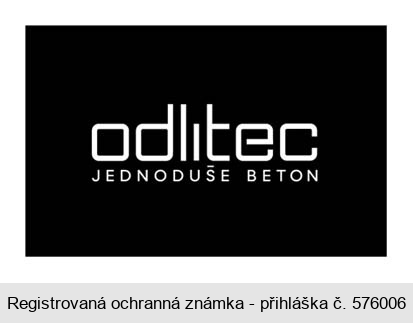 odlitec JEDNODUŠE BETON