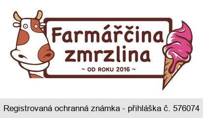 Farmářčina zmrzlina OD ROKU 2016