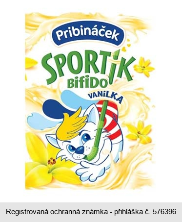 Pribináček SPORTÍK BIFIDO VANILKA