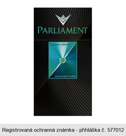 PARLIAMENT Crystal Blast RECESSED FILTER