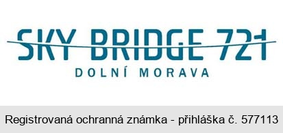 SKY BRIDGE 721 DOLNÍ MORAVA