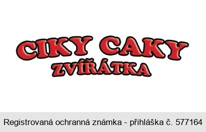 CIKY CAKY ZVÍŘÁTKA