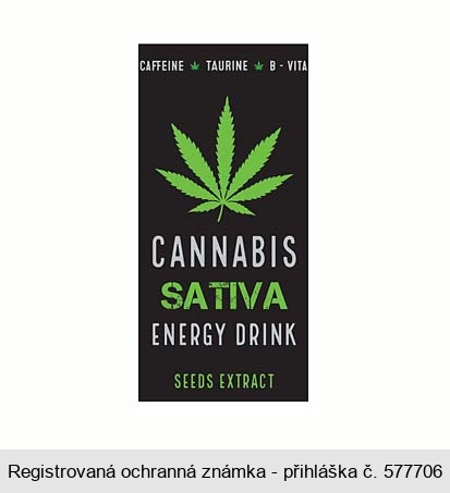 CANNABIS SATIVA ENERGY DRINK SEEDS EXTRACT