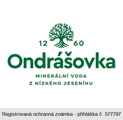 Ondrášovka MINERÁLNÍ VODA Z NÍZKÉHO JESENÍKU 12 60