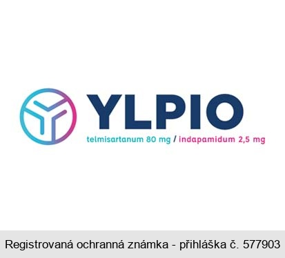 YLPIO telmisartanum 80 mg / indapamidum 2,5 mg