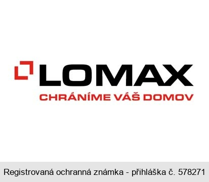 LOMAX CHRÁNÍME VÁŠ DOMOV