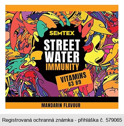 SEMTEX STREET WATER IMMUNITY VITAMINS B3 B9