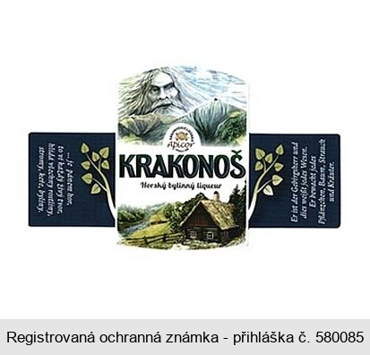 KRAKONOŠ Horský bylinný liqueur