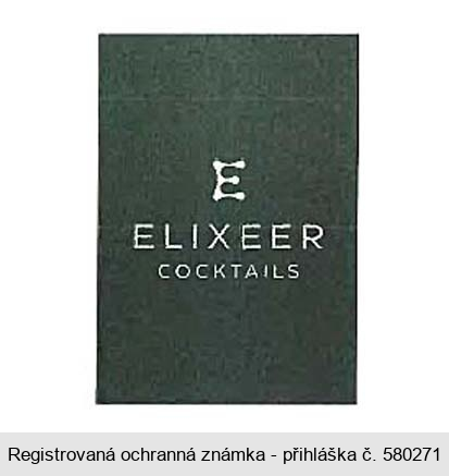 E ELIXEER COCKTAILS