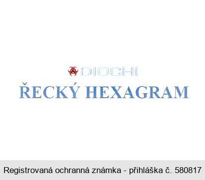 DIOCHI ŘECKÝ HEXAGRAM