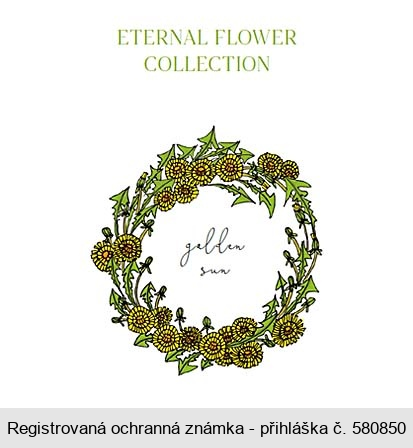 ETERNAL FLOWER COLLECTION golden sun