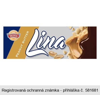 PEČIVÁRNE SEREĎ SEDITA 1953 PEANUT BUTTER Lina