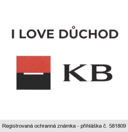 I LOVE DŮCHOD KB