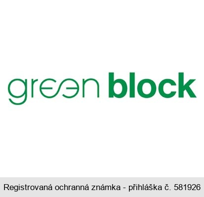 green block