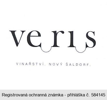 veris VINAŘSTVÍ. NOVÝ ŠALDORF.