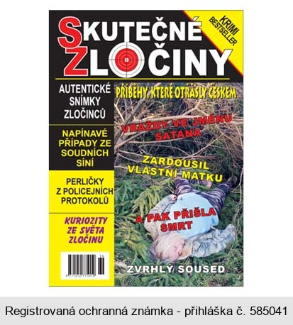 SKUTEČNÉ ZLOČINY KRIMI BESTSELLER