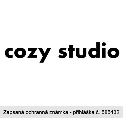 cozy studio