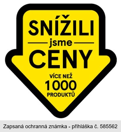 SNÍŽILI jsme CENY VÍCE NEŽ 1000 PRODUKTŮ