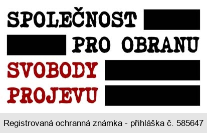 SPOLEČNOST PRO OBRANU SVOBODY PROJEVU