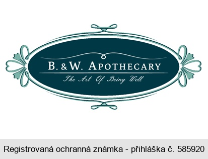 B. & W. Apothecary The Art Of Being Well