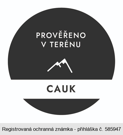 PROVĚŘENO V TERÉNU CAUK