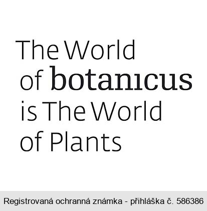 The World of botanicus is The World of Plants