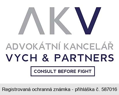 AKV ADVOKÁTNÍ KANCELÁŘ VYCH & PARTNERS CONSULT BEFORE FIGHT